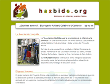 Tablet Screenshot of hazbide.org